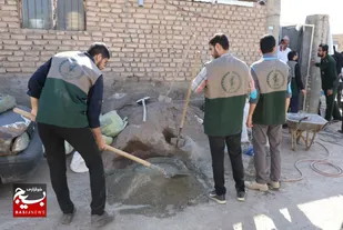 خدمت رسانی جهادگران استان تهران در مناطق مرزی و محروم شهرستان نهبندان