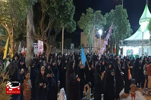 حماسه حضور مردم کبودراهنگ همچنان ادامه دارد