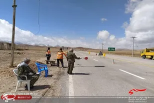 حضور فعال و خودجوش بسیجیان پایگاه مقاومت بسیج شهدای دزج دهاقان برای مقابله با کرونا