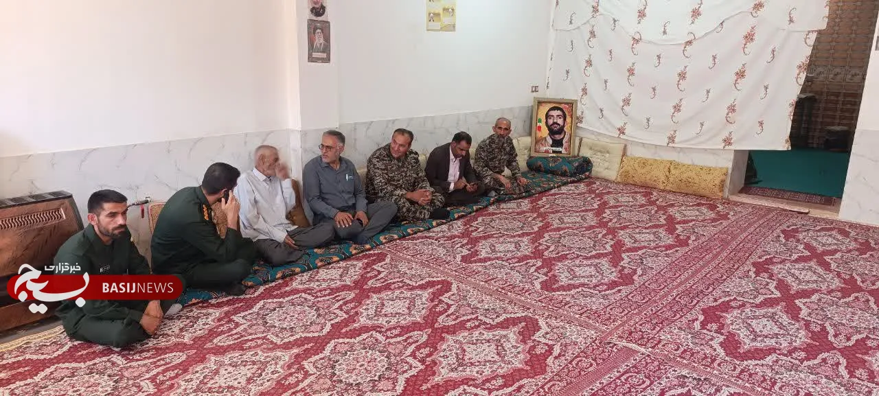 دیدار با خانواده معظم شهید جمشید پورصابری 
