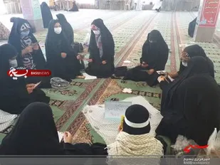 میقات صالحین خواهران بسیجی در نماز جمعه عبادی سیاسی شهرستان ساوه
