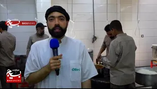 فعالیت های فرهنگی خادمان شهدا در موکب سپاه ولی عصر (عج) خوزستان واقع در مرز چذابه
