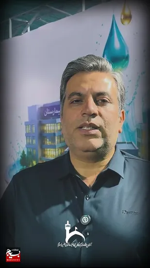 گفت&zwnj;وگوی سرهنگ پاسدار نوروزی&zwnj;فر، پس از بازدید از نمایشگاه شهر وقف