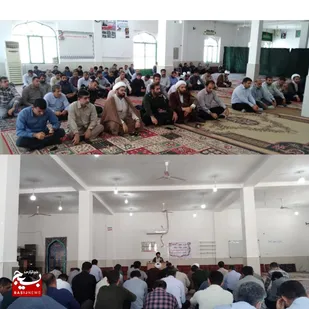 مراسم اربعین شهدای خدمت در شهرستان اندیکا برگزار شد