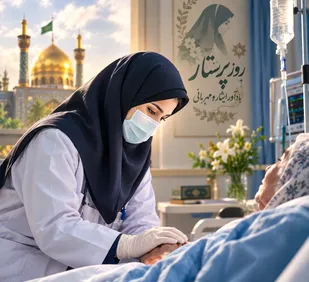 مهربانی در لباس سفید؛ پرستاری جلوه&zwnj;ای از ایثار و رحمت الهی