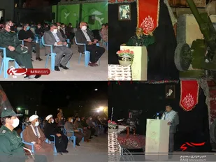 پیشکسوتان گردان توپخانه صحرایی تیپ ۴۸ فتح تجلیل شدند