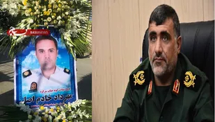 پیام تسلیت فرمانده تیپ ۴۸ فتح در پی درگذشت رئیس پلیس راهور کهگیلویه