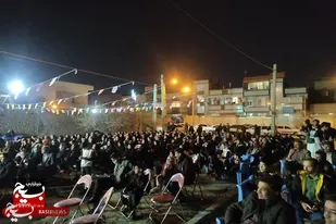 جشن بزرگ میلاد امام حسین(ع) در منطقه زیبا شهر برگزار شد