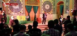 وداع با پیکر مطهر شهید مدافع حرم
