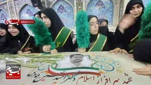 اولین شب قدر و بیعت با رهبر سوم انقلاب در مصلای امام خمینی شهرکرد2