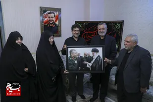 دیدار با خانواده سرلشکر شهید سلیمانی
