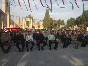 برگزاری یادواره شهید مرادی در بافت