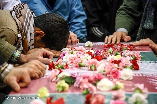 تشییع پیکر شهید امنیت محمد مهدی رضوان