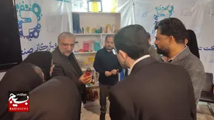 بازدید مدیرعامل شرکت شهرک&zwnj;های صنعتی خراسان رضوی از نمایشگاه &laquo;مشهد پلاست 2025&raquo; با هدف توسعه خوشه پلاستیک