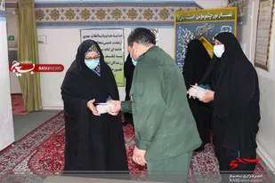 تقدیر فرمانده سپاه کاشمر از فرماندهان پایگاه&zwnj;های حوزه حضرت فاطمه الزهرا (س)