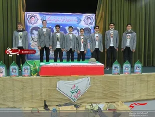 مراسم گرامیداشت 5 شهید فرهنگی شهرستان خوروبیابانک برگزار شد.