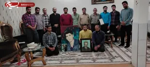 دیدار با خانواده شهدا توسط گردان ۱۰۹ امام حسین (علیه السلام)انجام شد