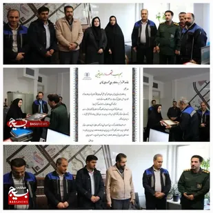 تجلیل از جانبازان شرکت معادن زغالسنگ البرز شرقی شاهرود+ تصاویر