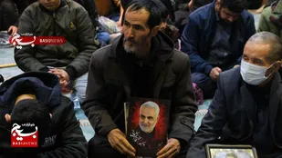برگزاری سومین سالگرد شهادت سپهبد سردار سلیمانی در مصلی ماهدشت