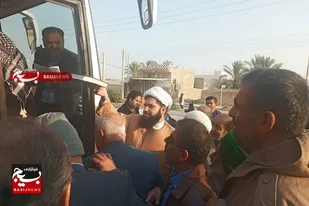 اعزام بسیجیان پیشکسوت شهر کاکی به استان کرمان