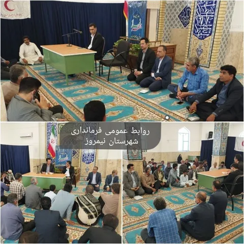 مطالبات مردم در میز خدمت جهادی بعد از نماز جمعه مورد بررسی مدیران مخابرات و جهاد کشاورزی قرار گرفت.