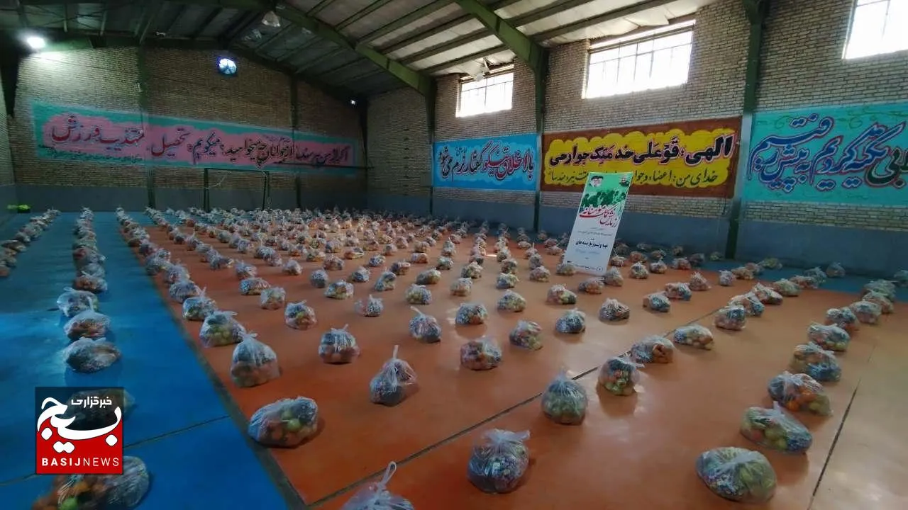 توزیع ۱۰۰۰ بسته کمک مؤمنانه یلدای مهدوی در باخرز+تصاویر