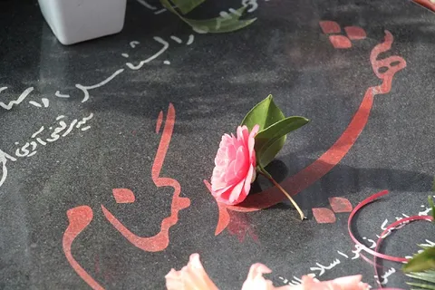 گلباران شهدای گمنام در مهاجران