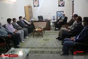 مسئول و اعضای شورای کانون بسیج اساتید دانشگاه ولایت ایرانشهر با امام جمعه شتان دیدار کردند