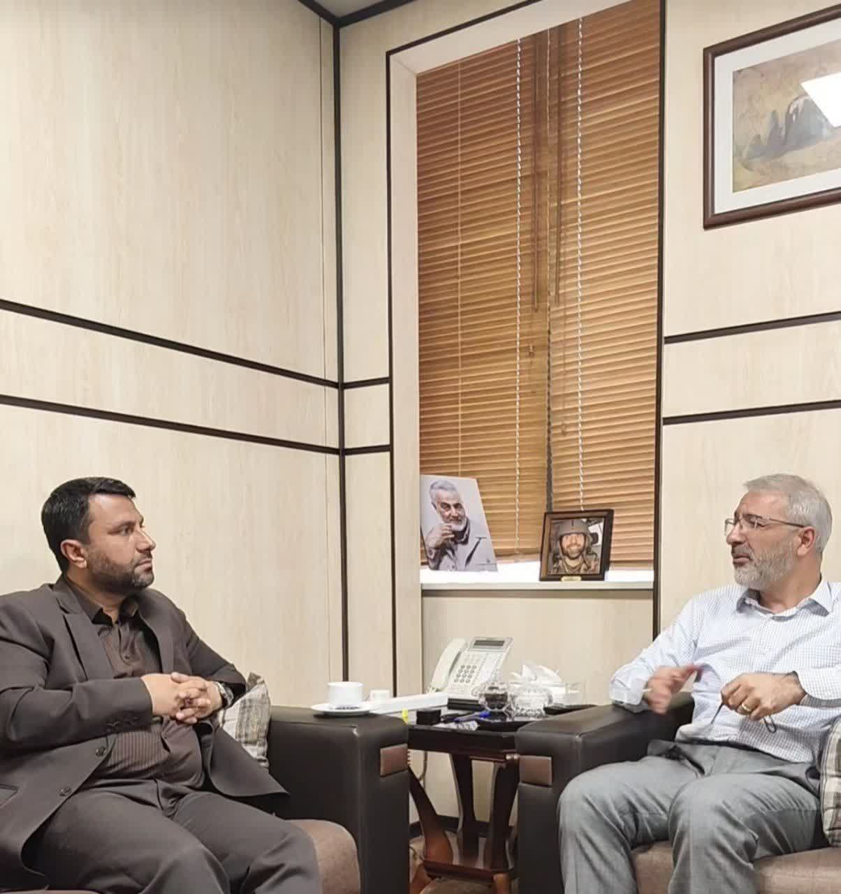 بررسی زمینههای همکاری مشترک سپاه استان البرز و شهرداری کرج در حوزههای فرهنگی، هنری و ورزشی بررسی زمینههای همکاری مشترک سپاه استان البرز و شهرداری کرج در حوزههای فرهنگی، هنری و ورزشی