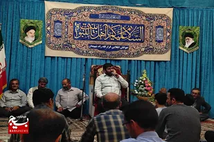 برگزاری جشن ولادت امام رضا (ع) به همت قرارگاه راه شهیدان و بنیاد قرآن امام حسین(ع) لالجین&nbsp;