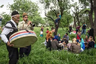 آئین باران خواهی، از درگاه مهر ایزدی در پنجاهمین روز بهار