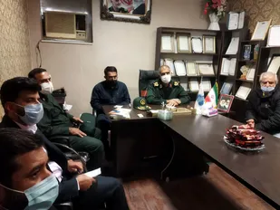 بازدید سردار آبسالان از انجمن کوتاه قامتان سیستان و بلوچستان