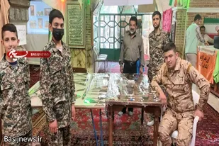 برپایی نمایشگاه طرح اسوه حوزه&zwnj; شهید صوفی همدان