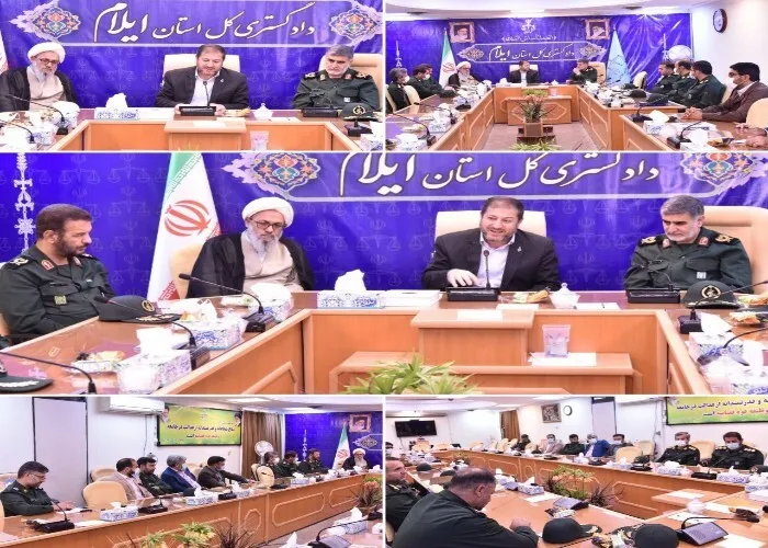 دیدار فرمانده سپاه امیرالمومین(ع) استان ایلام با رئیس کل دادگستری استان ایلام