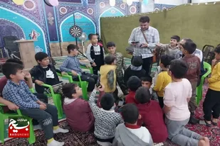 ویژه برنامه شبی در مسجد در سرخه برگزار شد
