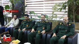 دیدار فرمانده سپاه امام حسن مجتبی (ع) و هیئت همراه، با فرمانده انتظامی استان البرز به روایت تصویر