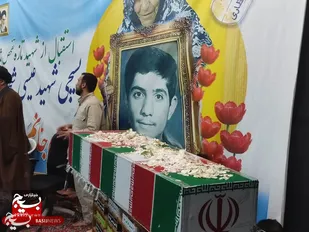 برگزاری مراسم وداع با پیکر مطهر شهید عیسی شجاعی در طالقان+تصاویر