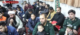 مراسم بزرگداشت چهلم شهادت سردار سلیمانی در گردان کربلای شاهرود+ تصاویر