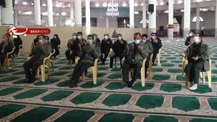 دیدار نمایندگان بسیجیان فردوس با امام جمعه شهرستان