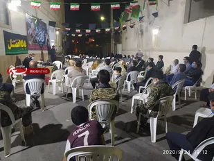 برگزاری یادواره شهدا توسط پایگاه حضرت ابوالفضل حوزه مقاومت بسیج فتح