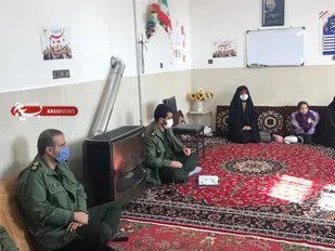 سرکشی فرمانده سپاه شاهرود از پایگاه های بسیج خواهران
