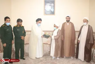 دیدار با مربی پیشکسوت سپاه به مناسبت هفته عقیدتی سیاسی در سپاه