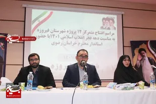 افتتاح ۱۲ پروژه به صورت متمرکز در نیشابور