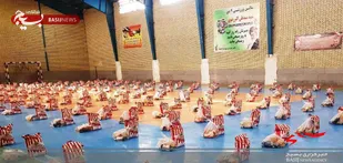 توزیع ۱۰۰۰ بسته معیشتی در تایباد