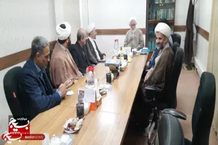 دیدار اعضای دبیرخانه جمع&zwnj;آوری اسناد و مدارک و خاطرات طلاب رزمنده دفاع مقدس با قائم مقام حوزه&zwnj;های علمیه کشور