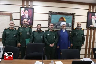 آیین تکریم و معارفه معاون عملیات و مقاومت مردمی سازمان بسیج مستضعفین