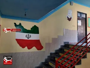 رنگ آمیزی، زیباسازی و بازسازی مدرسه شهید بختیاری حصار کرج/ کار جهادی پایان ندارد