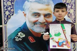برگزاری پویش سربازان کوچک حاج قاسم در پایگاه شهید همت کبودراهنگ