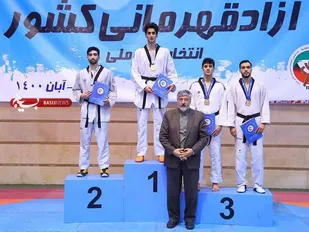 كسب مدال برنز توسط ورزشكار بسيجي زنجاني