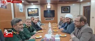 حضور سردار اکبری جانشین فرماندهی سپاه حضرت جوادالائمه (ع) استان در صداوسیمای خراسان شمالی